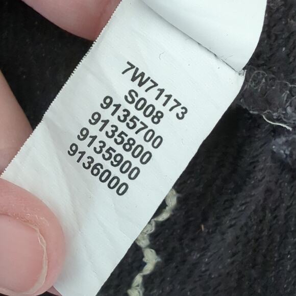 Lucky Lotus Softest Knitwear Womens M Open Cardigan Sweater Embroidered Gray - Picture 6 of 7